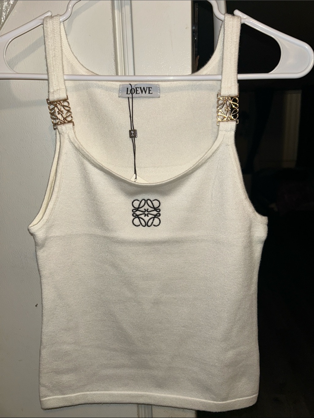 Loewe White/Off white tank top